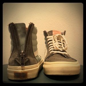 Vans SK8 Hi Zip (heel) hard to find color combo